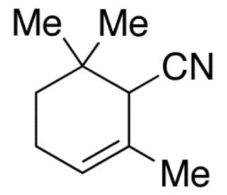 &alpha;-Cyclogeranonitrile (CAS 57524-13-7) - chemical structure image