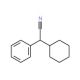 α-Cyclohexylphenylacetonitrile (CAS 3893-23-0) - chemical structure image