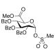 α-D-Glucopyranuronic Acid Methyl Ester 2,3,4-Tribenzoate 1-Methanesulfonate - chemical structure image