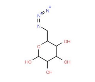 &alpha;-D-Mannopyranosyl azide (CAS 51970-29-7) - chemical structure image