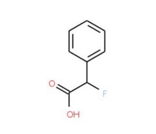alpha-Fluorophenylacetic acid (CAS 1578-63-8) - chemical structure image
