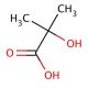 α-Hydroxyisobutyric acid (CAS 594-61-6) - chemical structure image