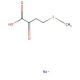 α-Keto-γ-(methylthio)butyric acid sodium salt (CAS 51828-97-8) - chemical structure image