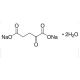 α-Ketoglutaric acid disodium salt dihydrate (CAS 305-72-6) - chemical structure image