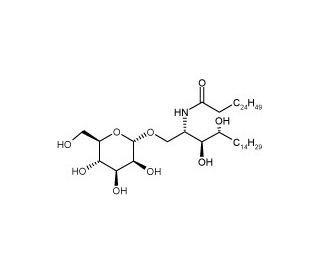 &alpha;-Mannosyl Ceramide - chemical structure image