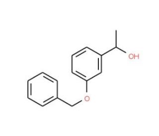 alpha-Methyl-(3-benzyloxy)benzyl alcohol (CAS 320727-36-4) - chemical structure image