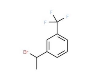 &alpha;-Methyl-3-trifluoromethylbenzyl bromide (CAS 68120-41-2) - chemical structure image