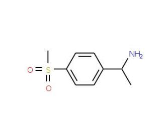 &alpha;-Methyl-4-(methylsulfonyl)benzylamine (CAS 387350-90-5) - chemical structure image