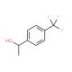 α-Methyl-4-(trifluoromethyl)benzyl alcohol (CAS 1737-26-4) - chemical structure image