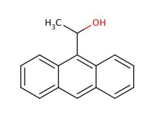 &alpha;-Methyl-9-anthracenemethanol (CAS 7512-20-1) - chemical structure image