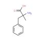 α-Methyl-D-phenylalanine (CAS 17350-84-4) - chemical structure image