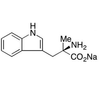 &alpha;-Methyl-D-Tryptophan Sodium Salt - chemical structure image