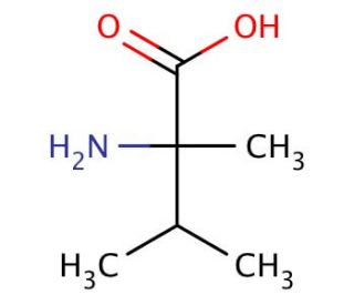 alpha-Methyl-DL-valine (CAS 26287-62-7) - chemical structure image
