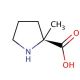 α-Methyl-L-proline (CAS 42856-71-3) - chemical structure image