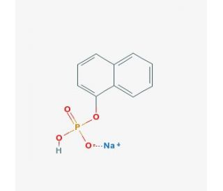 &alpha;-Naphthyl Acid Phosphate Monosodium Salt (CAS 81012-89-7) - chemical structure image