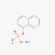 α-Naphthyl Acid Phosphate Monosodium Salt (CAS 81012-89-7) - chemical structure image