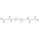 α,ω-Bis{2-[(3-carboxy-1-oxopropyl)amino]ethyl}polyethylene glycol (CAS 74558-41-1) - chemical structure image