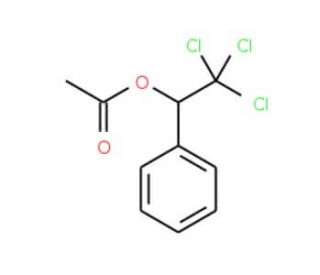 &alpha;-(Trichloromethyl)benzyl acetate (CAS 90-17-5) - chemical structure image