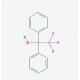 α-(Trifluoromethyl)benzhydrol (CAS 379-18-0) - chemical structure image