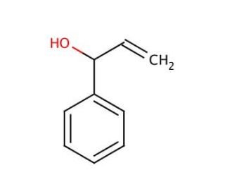 &alpha;-Vinylbenzyl alcohol (CAS 42273-76-7) - chemical structure image