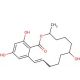 α-Zearalenol (CAS 36455-72-8) - chemical structure image