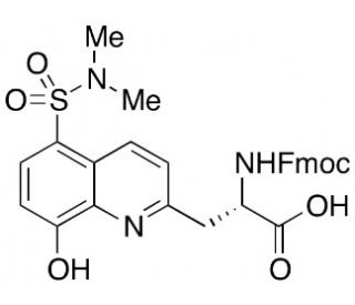 (&alpha;S)-5-[(Dimethylamino)sulfonyl]-&alpha;-[[(9H-fluoren-9-ylmethoxy)carbonyl]amino]-8-hydroxy-2-quinolinepropanoic Acid (CAS 607708-