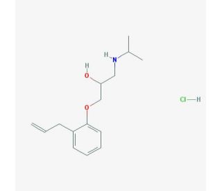 Alprenolol hydrochloride (CAS 13707-88-5) - chemical structure image