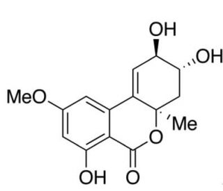 (&minus;)-Altenuene (CAS 889101-41-1) - chemical structure image