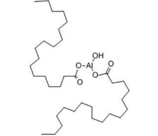 Aluminium distearate (CAS 300-92-5) - chemical structure image