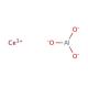 Aluminum cerium oxide (CAS 12014-44-7) - chemical structure image
