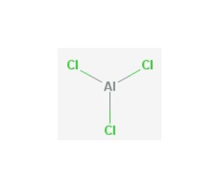 Aluminum chloride (CAS 7446-70-0) - chemical structure image