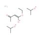Aluminum di(isopropoxide)acetoacetic ester chelate (CAS 14782-75-3) - chemical structure image