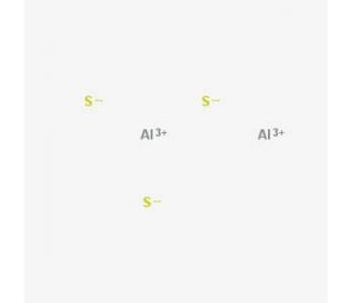 Aluminum sulfide (CAS 1302-81-4) - chemical structure image