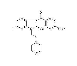 AM-630 (CAS 164178-33-0) - chemical structure image