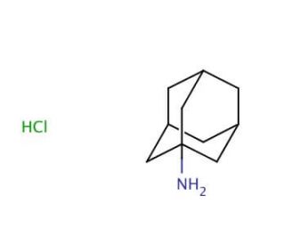 Amantadine hydrochloride (CAS 665-66-7) - chemical structure image