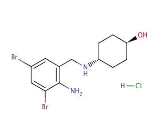 Ambroxol hydrochloride (CAS 23828-92-4) - chemical structure image