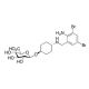 Ambroxol O-glucuronide (CAS 1241045-91-9) - chemical structure image