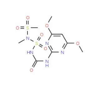 Amidosulfuron (CAS 120923-37-7) - chemical structure image