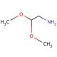 Aminoacetaldehyde dimethyl acetal (CAS 22483-09-6) - chemical structure image