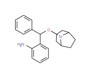Aminobenztropine (CAS 88097-86-3) - chemical structure image