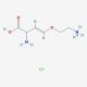 Aminoethoxyvinyl glycine hydrochloride (CAS 55720-26-8) - chemical structure image