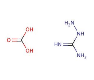 Aminoguanidine bicarbonate (CAS 2582-30-1) - chemical structure image