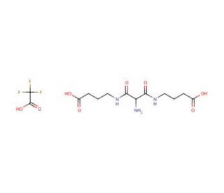 Aminomalonic Acid Bis(4-aminobutyric Acid)amide Trifluoroacetic Acid Salt - chemical structure image