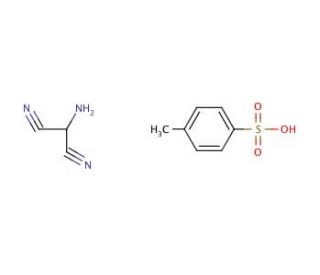 Aminomalononitrile p-toluenesulfonate (CAS 5098-14-6) - chemical structure image
