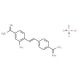 Aminostilbamidine methanesulfonate salt (CAS 1173097-67-0) - chemical structure image