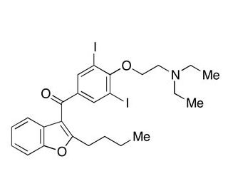 Amiodarone (CAS 1951-25-3) - chemical structure image