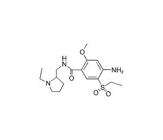 Amisulpride (CAS 71675-85-9) - chemical structure image