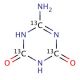 Ammelide -13C3 (CAS 1173021-81-2) - chemical structure image