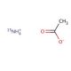 Ammonium-(15-N) acetate (CAS 86451-35-6) - chemical structure image
