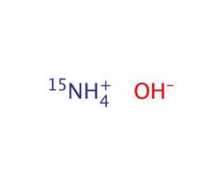 Ammonium-(15-N) hydroxide solution (CAS 62948-80-5) - chemical structure image